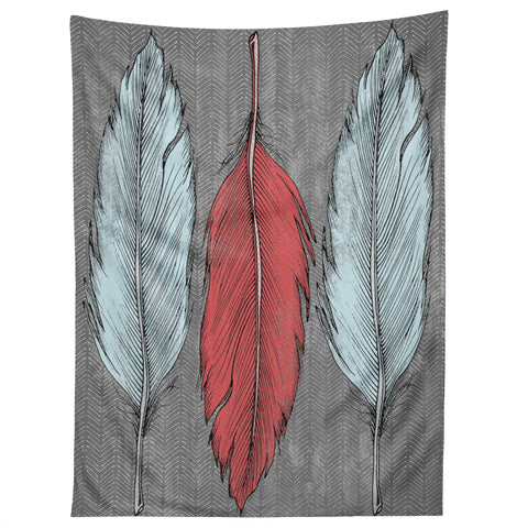 Wesley Bird Feathered Tapestry
