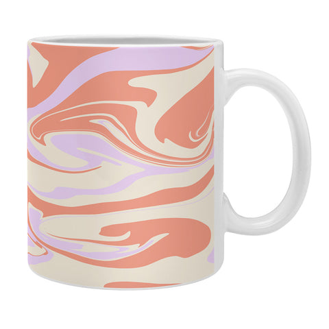 Wesley Bird Hypnotic Camo Peach Coffee Mug