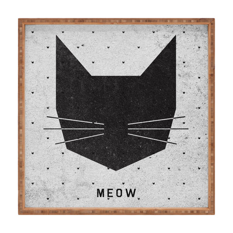 Wesley Bird Meow Square Tray