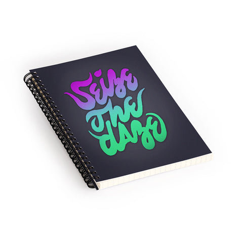 Wesley Bird Seize The Daze Spiral Notebook