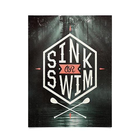 Wesley Bird Sink Or Swim Poster