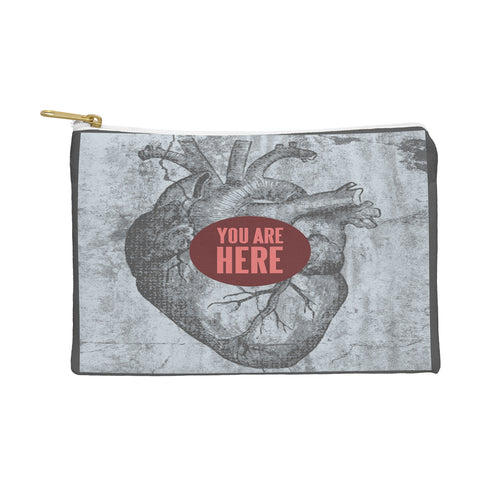 Wesley Bird You Are Here Pouch