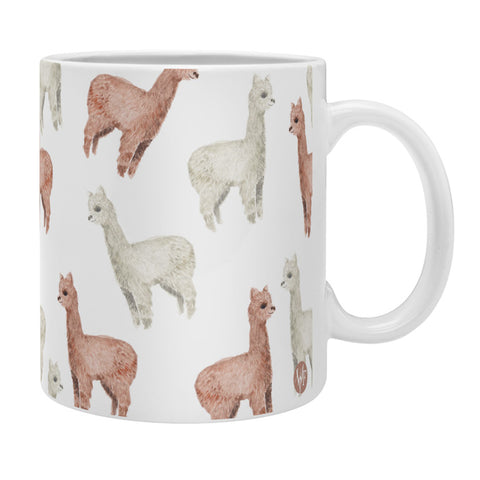 Wonder Forest Allover Alpacas Coffee Mug