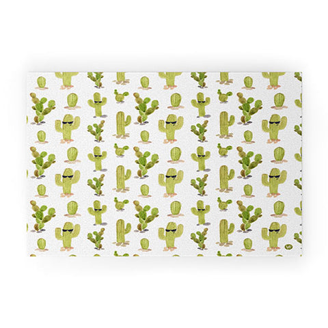Wonder Forest Cool Cacti Welcome Mat