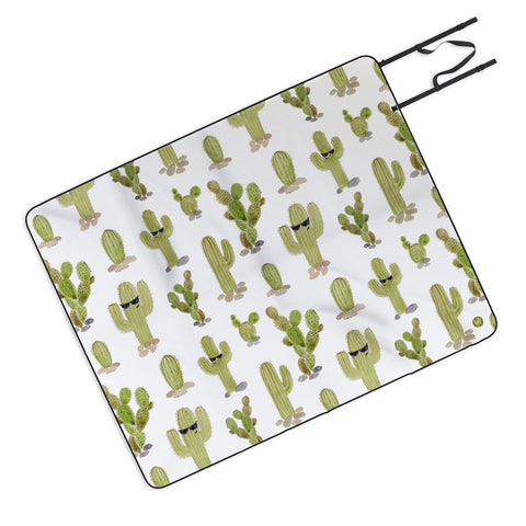 Wonder Forest Cool Cacti Picnic Blanket