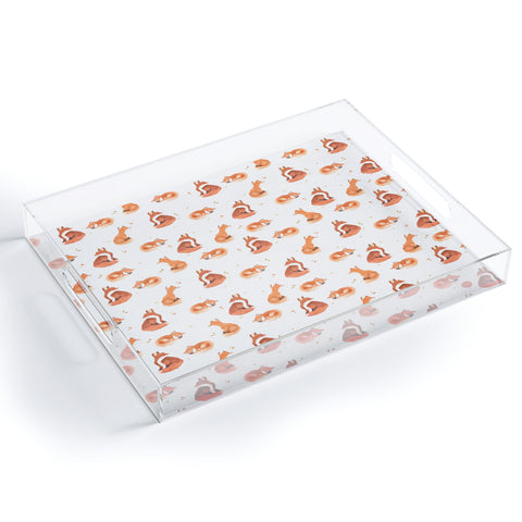 Wonder Forest Fancy Foxes Acrylic Tray