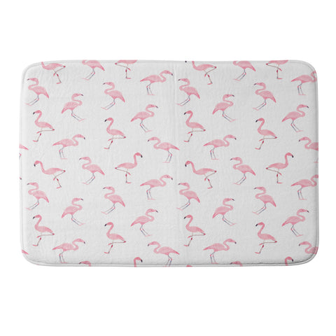 Wonder Forest Fantastic Flamingos Memory Foam Bath Mat