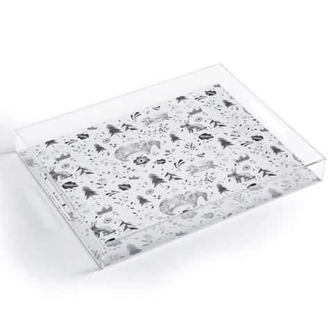 Wonder Forest Folky Forest Acrylic Tray