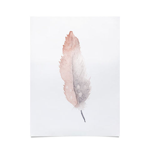 Wonder Forest Freedom Feather Poster