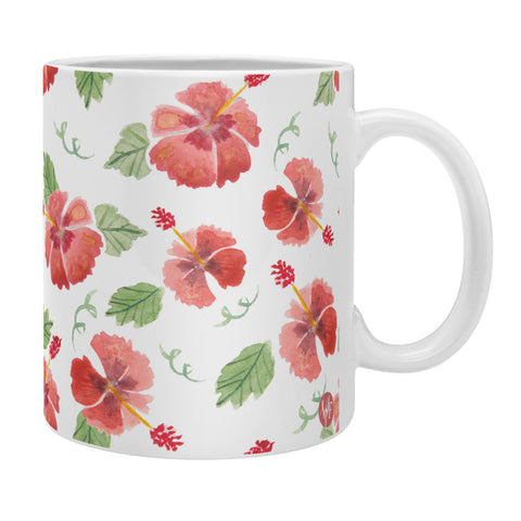 Wonder Forest Hawaiian Hibiscus Coffee Mug