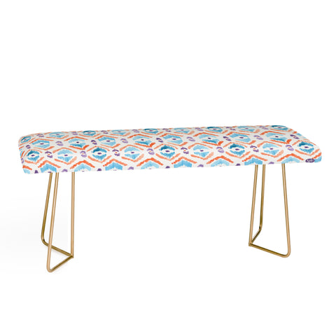 Wonder Forest Ikat Thought 1 Bench