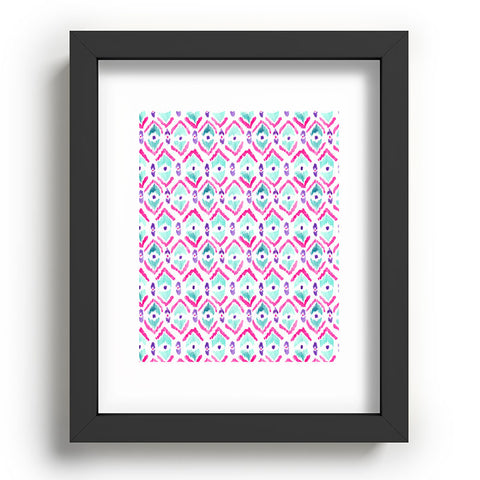 Wonder Forest Ikat Thought 2 Recessed Framing Rectangle