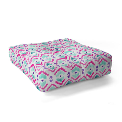 Wonder Forest Ikat Thought 2 Floor Pillow Square