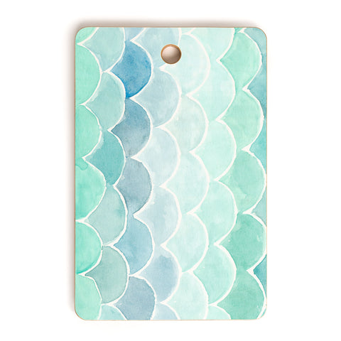 Wonder Forest Mermaid Scales Cutting Board Rectangle