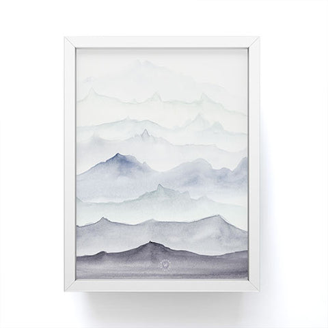 Wonder Forest Mountain Mist Framed Mini Art Print
