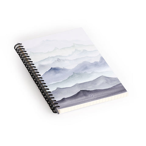 Wonder Forest Mountain Mist Spiral Notebook