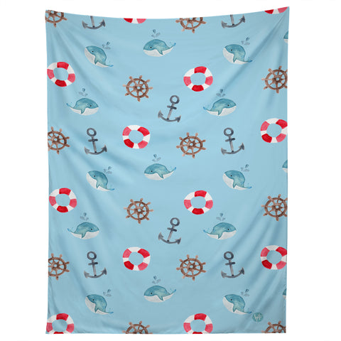Wonder Forest Nautical Necessities Tapestry