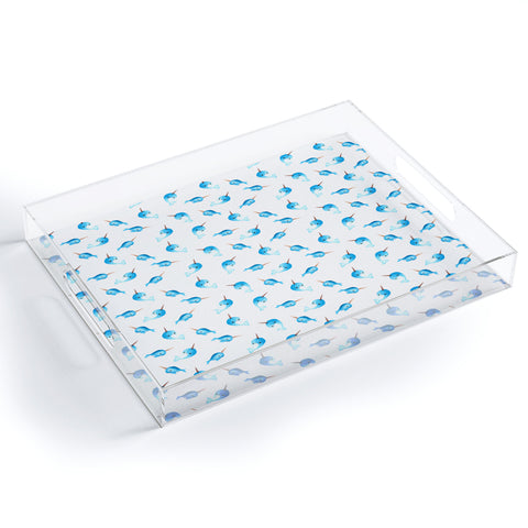 Wonder Forest Nutty Narwhals Acrylic Tray