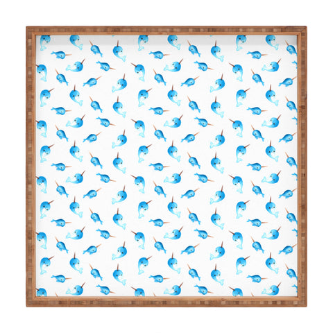 Wonder Forest Nutty Narwhals Square Tray