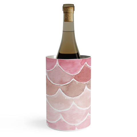 Wonder Forest Pink Mermaid Scales Wine Chiller