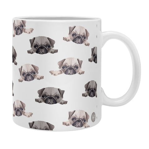 Wonder Forest Pouty Pugs Coffee Mug