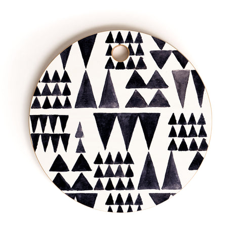 Wonder Forest Scandinave On Repeat Cutting Board Round
