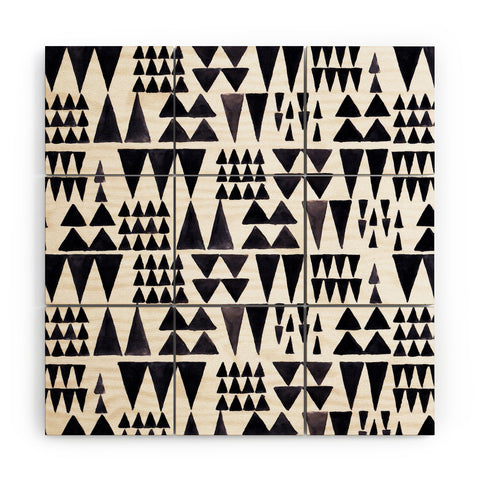 Wonder Forest Scandinave On Repeat Wood Wall Mural