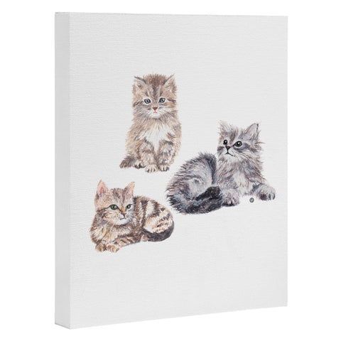Wonder Forest Smitten Kittens Art Canvas