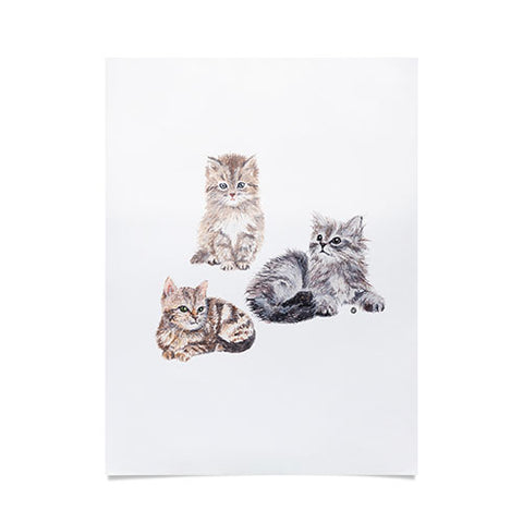 Wonder Forest Smitten Kittens Poster