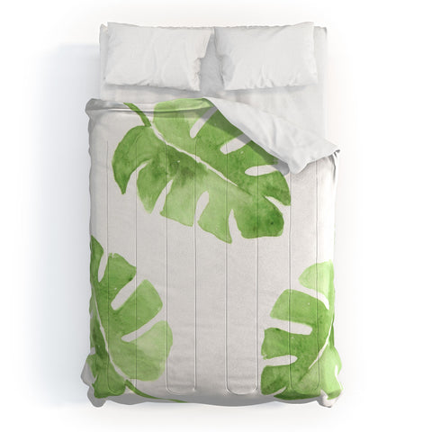 Wonder Forest Split Leaf Comforter