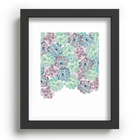 Wonder Forest Sweet Succulents Recessed Framing Rectangle