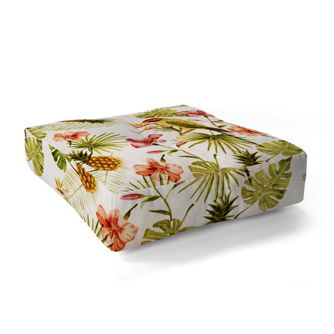 Wonder Forest Totally Tropical Floor Pillow Square