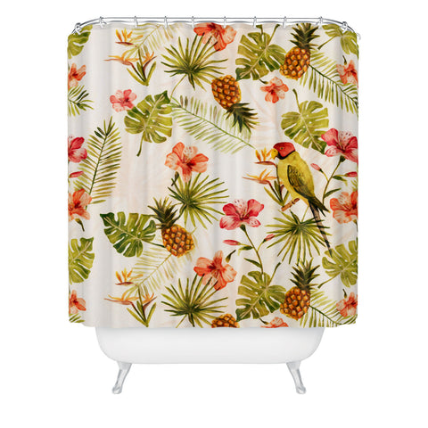 Wonder Forest Totally Tropical Shower Curtain