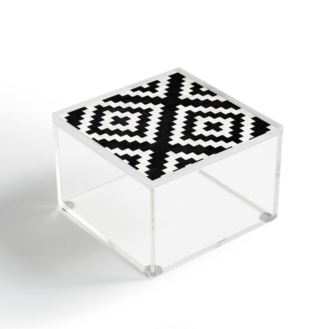 Zoltan Ratko Urban Tribal Pattern No17 Aztec Acrylic Box
