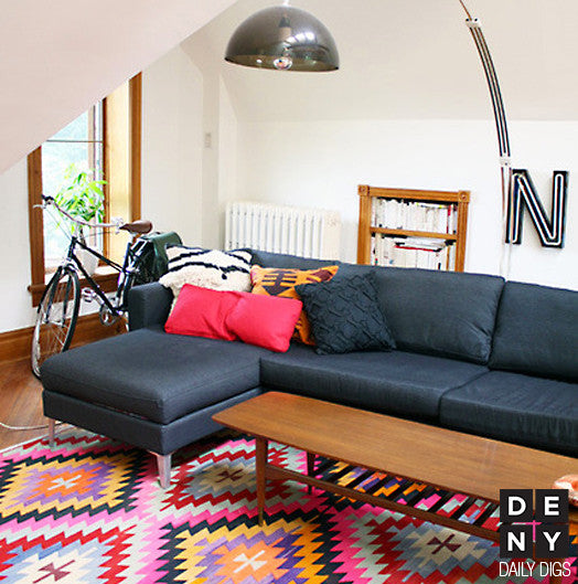 Aztec Boho Living | Daily Digs