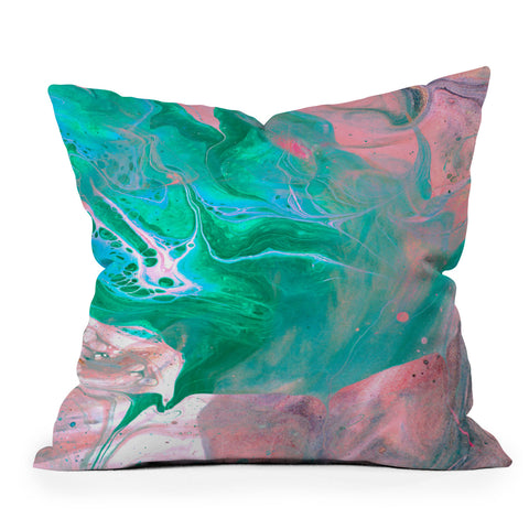 83 Oranges Another Worldly Outdoor Throw Pillow