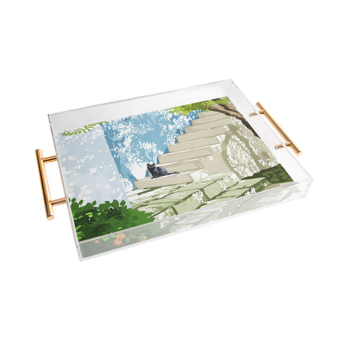 83 Oranges Being a person Acrylic Tray