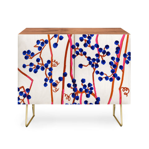83 Oranges Berry Summer Credenza