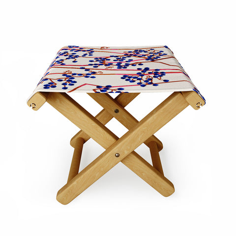 83 Oranges Berry Summer Folding Stool