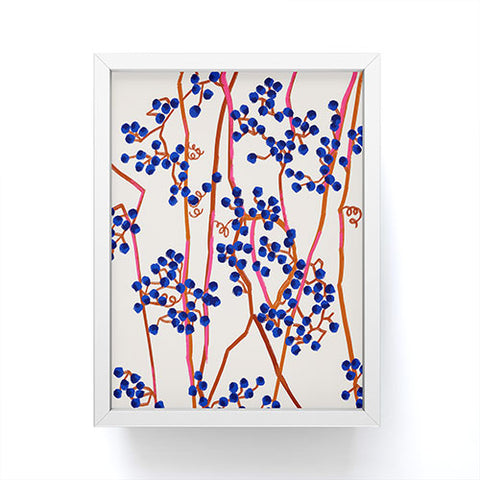 83 Oranges Berry Summer Framed Mini Art Print