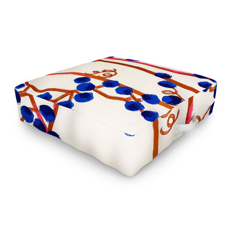 83 Oranges Berry Summer Outdoor Floor Cushion