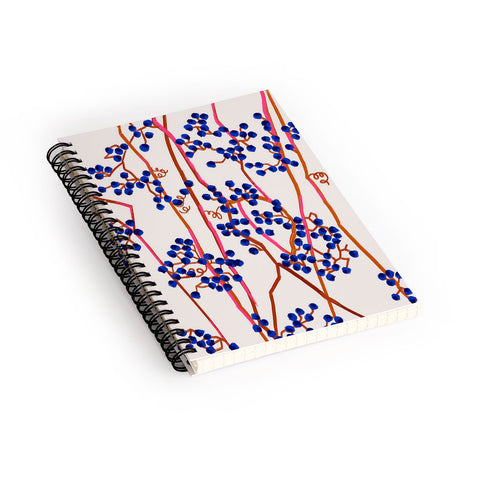 83 Oranges Berry Summer Spiral Notebook