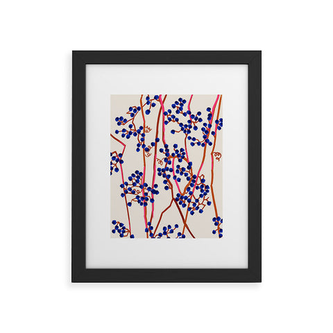 83 Oranges Berry Summer Framed Art Print