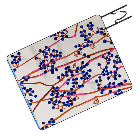 83 Oranges Berry Summer Picnic Blanket