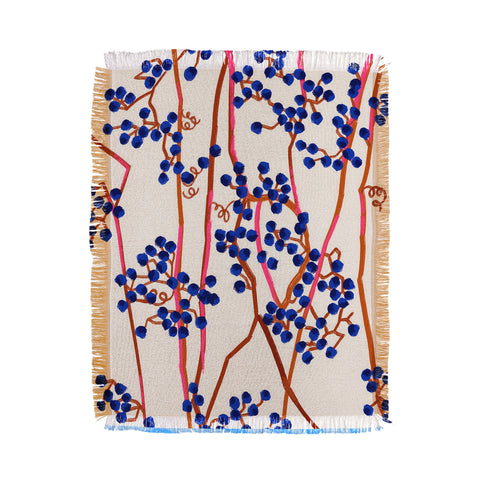 83 Oranges Berry Summer Throw Blanket