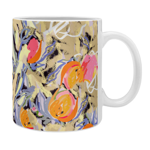 83 Oranges Blooms in The Butter Forest Coffee Mug