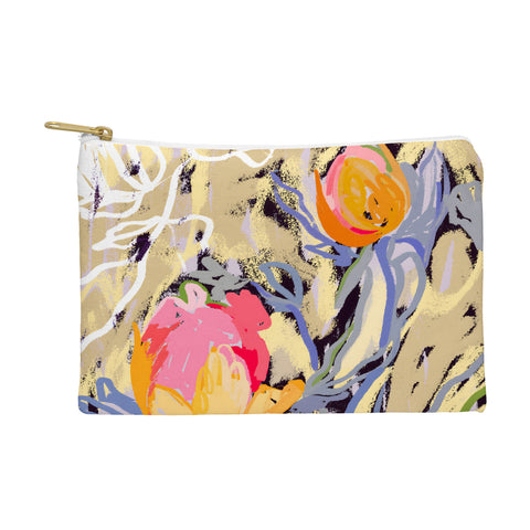 83 Oranges Blooms in The Butter Forest Pouch