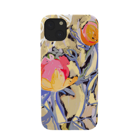 83 Oranges Blooms in The Butter Forest Phone Case