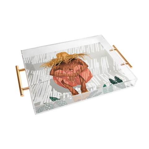 83 Oranges Bohemian Vacay Acrylic Tray