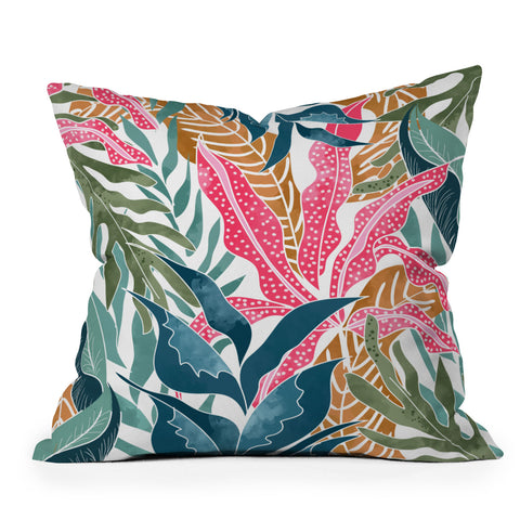 83 Oranges Botanicalia Outdoor Throw Pillow
